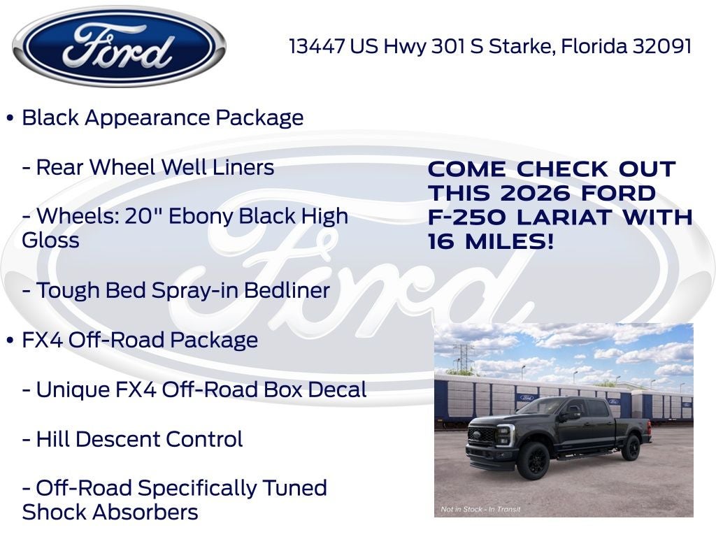 2026 Ford F-250SD Lariat 608A