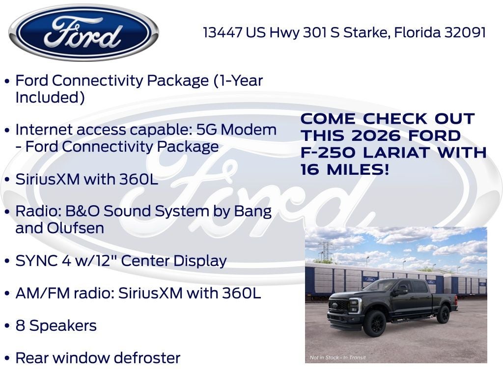 2026 Ford F-250SD Lariat 608A