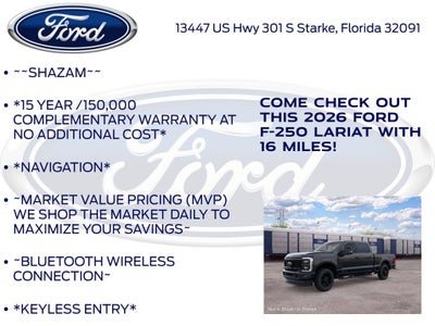 2026 Ford F-250SD Lariat 608A