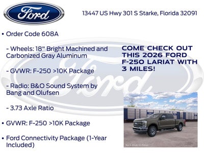 2026 Ford F-250SD Lariat 608A