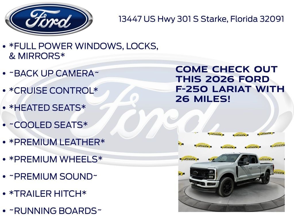 2026 Ford F-250SD Lariat 608A