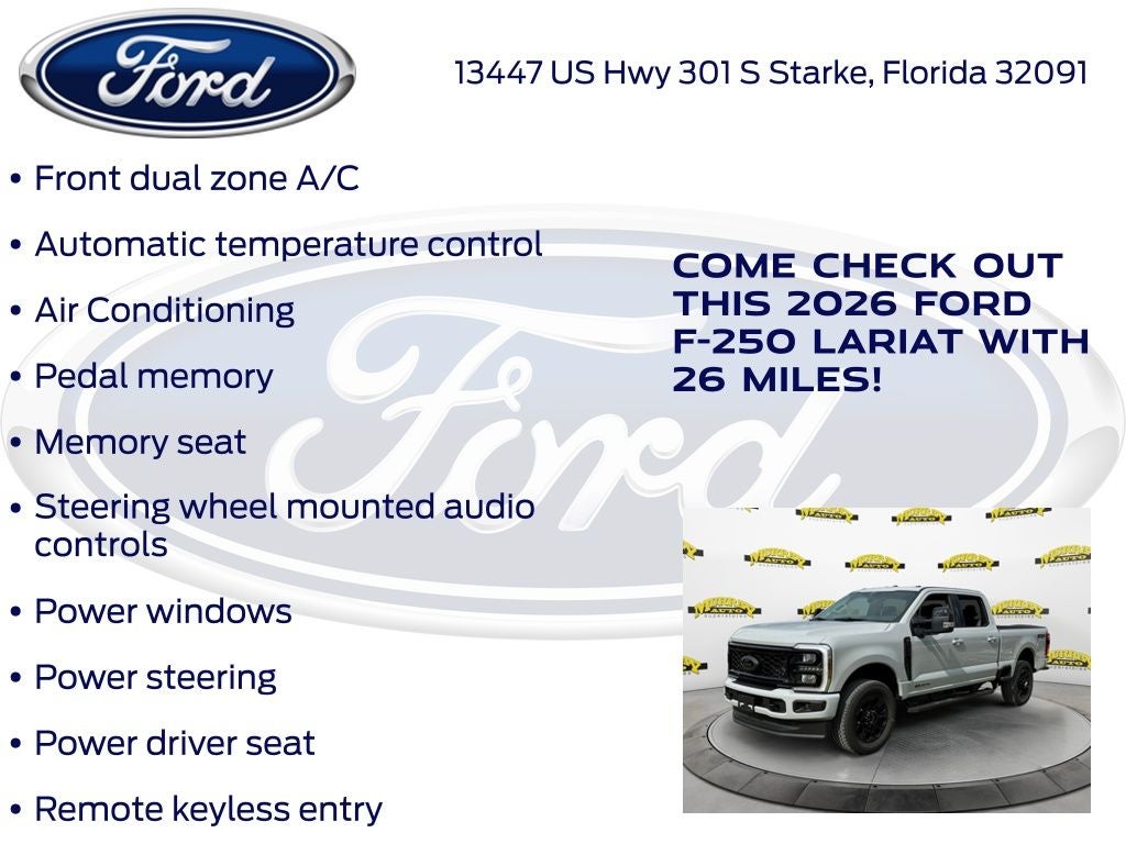 2026 Ford F-250SD Lariat 608A