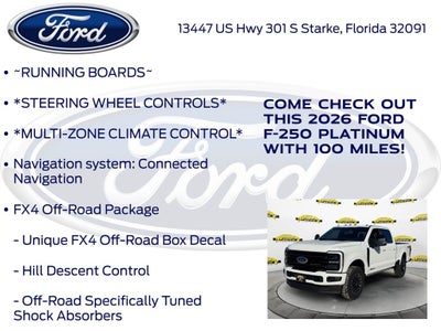 2026 Ford F-250SD Platinum 703A
