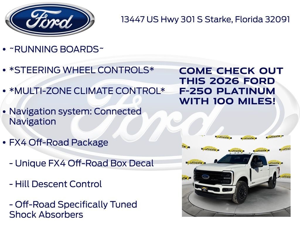 2026 Ford F-250SD Platinum 703A