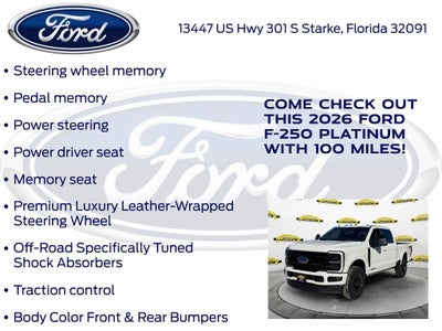 2026 Ford F-250SD Platinum 703A