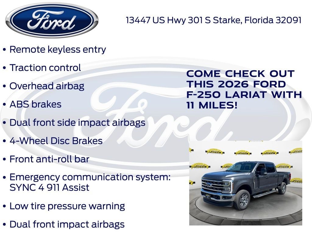 2026 Ford F-250SD Lariat 608A