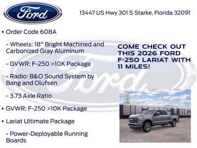 2026 Ford F-250SD Lariat 608A