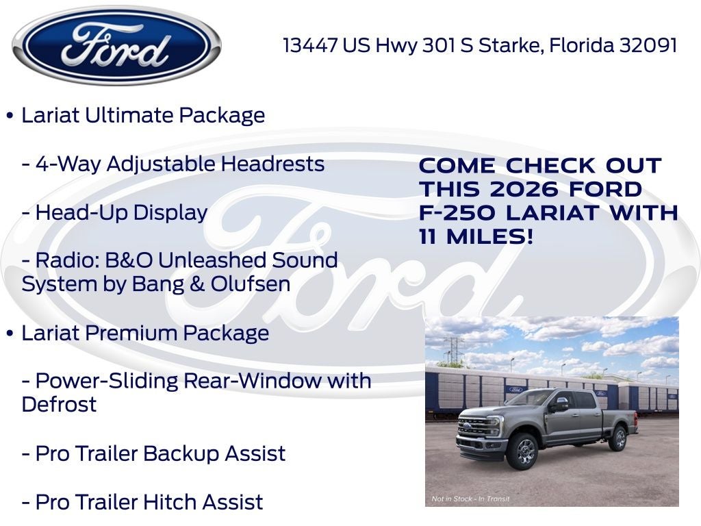 2026 Ford F-250SD Lariat 608A