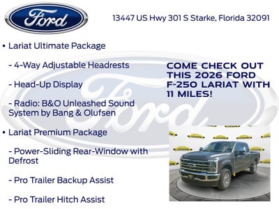 2026 Ford F-250SD Lariat 608A