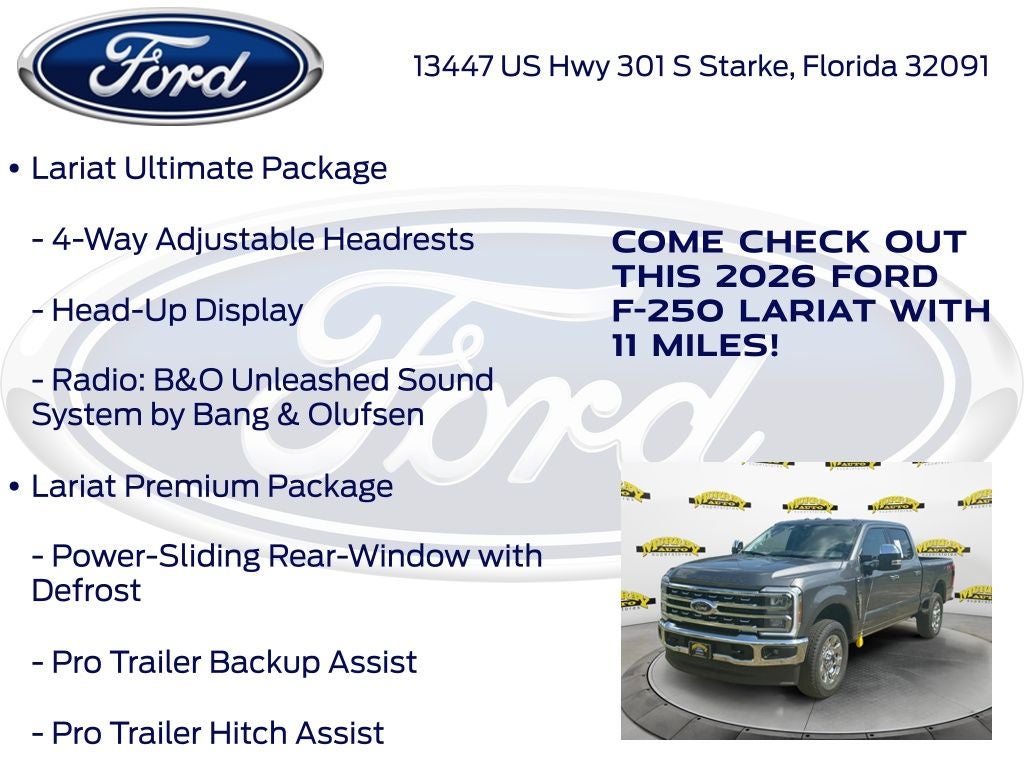 2026 Ford F-250SD Lariat 608A