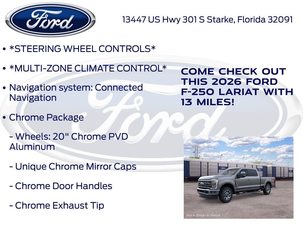 2026 Ford F-250SD Lariat 608A