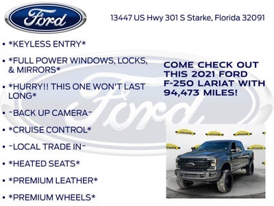 2021 Ford F-250SD Lariat