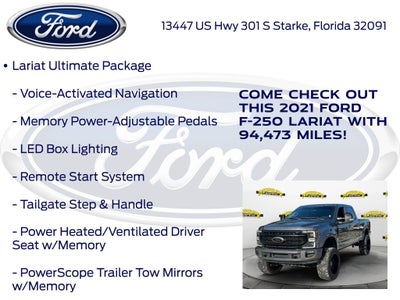 2021 Ford F-250SD Lariat