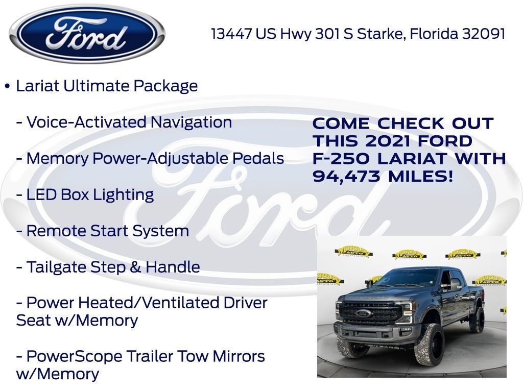 2021 Ford F-250SD Lariat