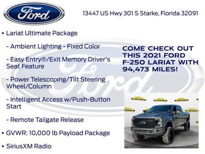 2021 Ford F-250SD Lariat