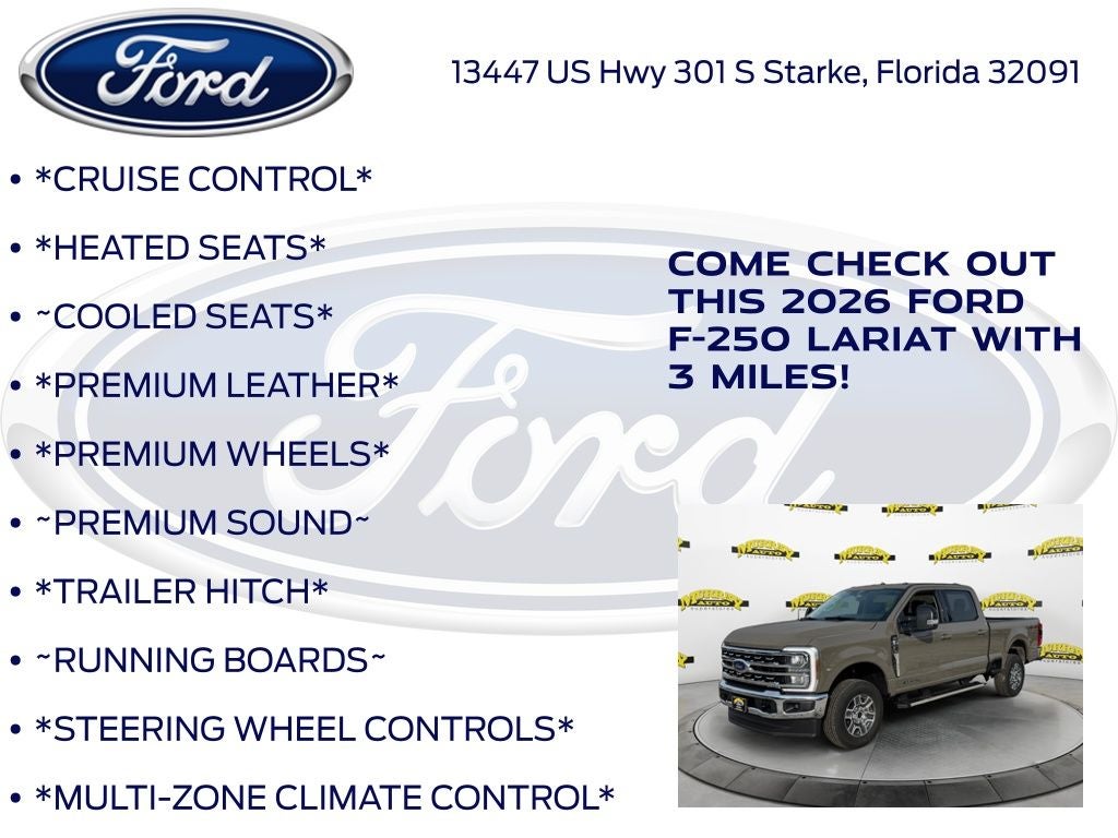 2026 Ford F-250SD Lariat 608A