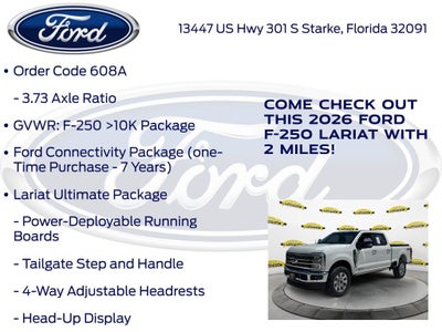 2026 Ford F-250SD Lariat 608A