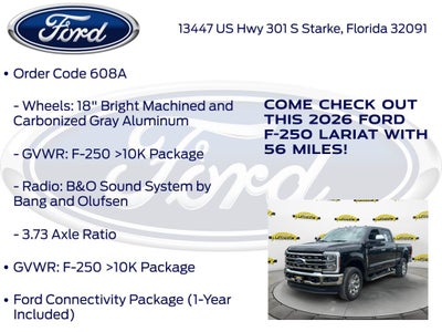 2026 Ford F-250SD Lariat 608A