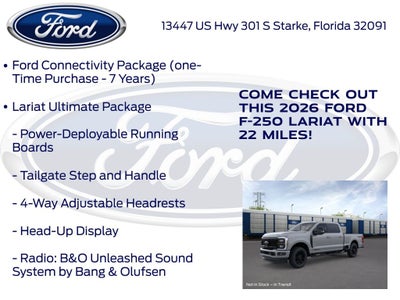 2026 Ford F-250SD Lariat 608A