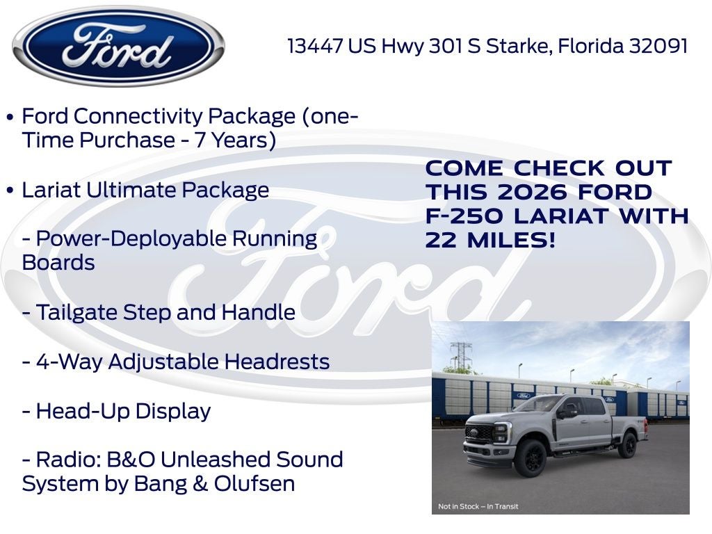 2026 Ford F-250SD Lariat 608A