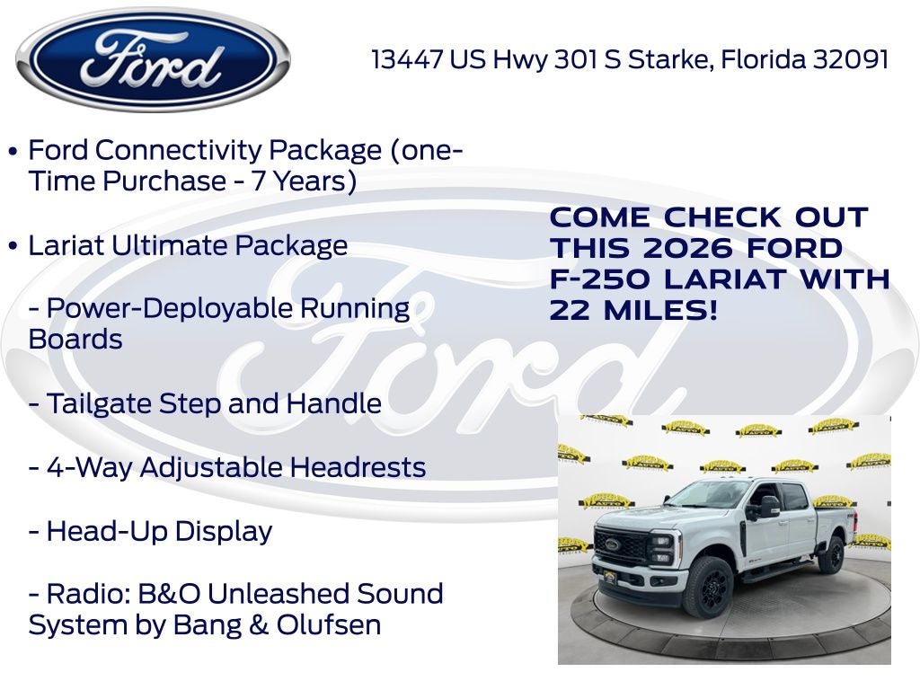 2026 Ford F-250SD Lariat 608A