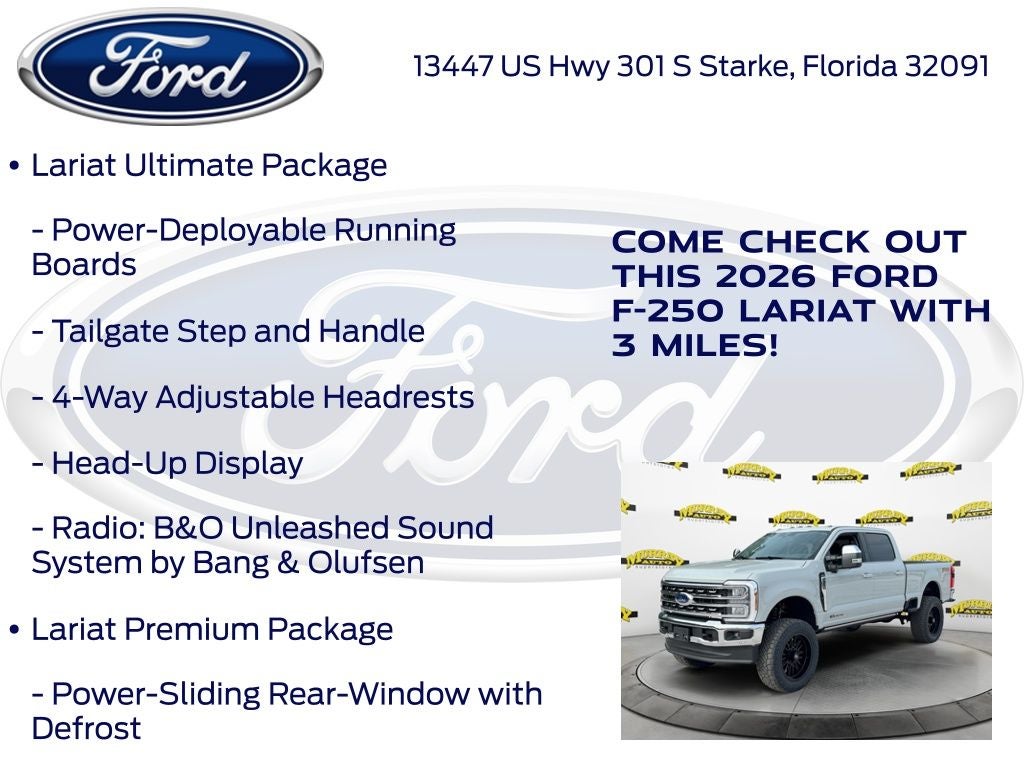 2026 Ford F-250SD Lariat 608A