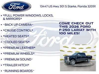 2026 Ford F-250SD Lariat 608A