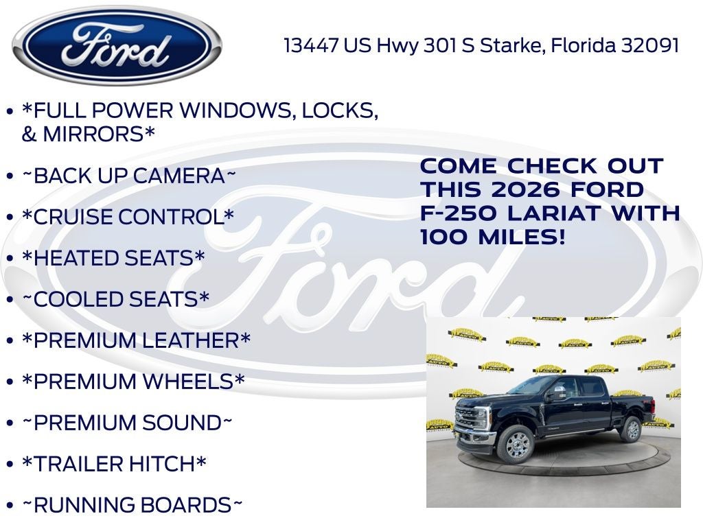 2026 Ford F-250SD Lariat 608A