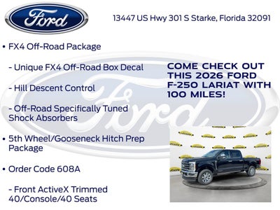 2026 Ford F-250SD Lariat 608A