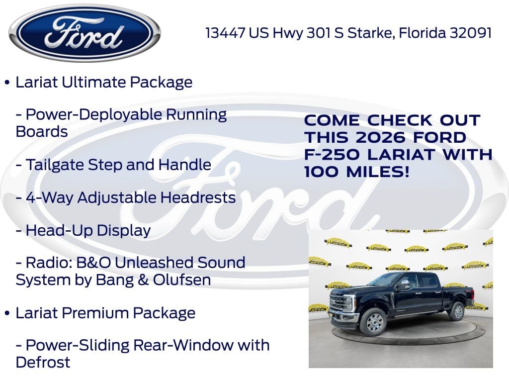 2026 Ford F-250SD Lariat 608A