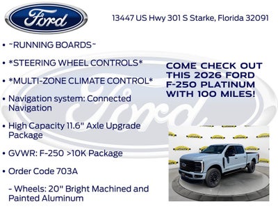 2026 Ford F-250SD Platinum 703A