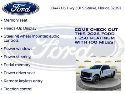 2026 Ford F-250SD Platinum 703A
