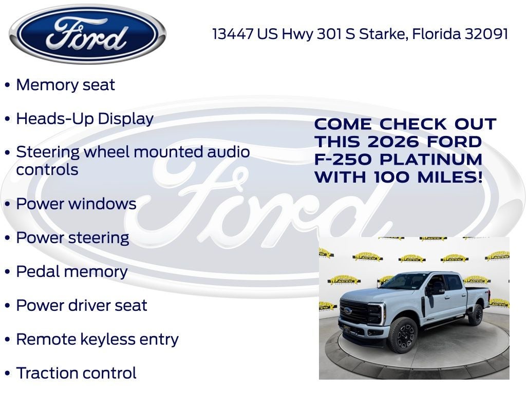 2026 Ford F-250SD Platinum 703A