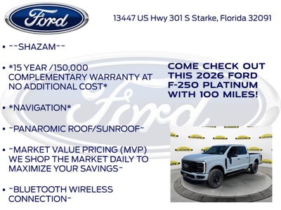 2026 Ford F-250SD Platinum 703A
