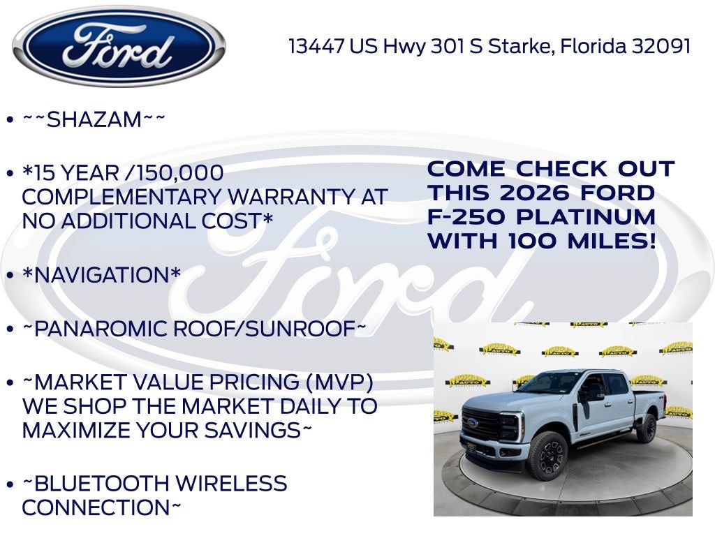 2026 Ford F-250SD Platinum 703A