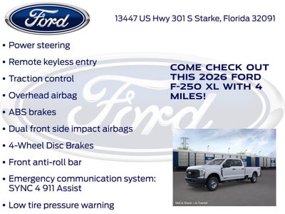 2026 Ford F-250SD XL 600A