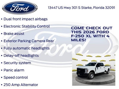 2026 Ford F-250SD XL 600A