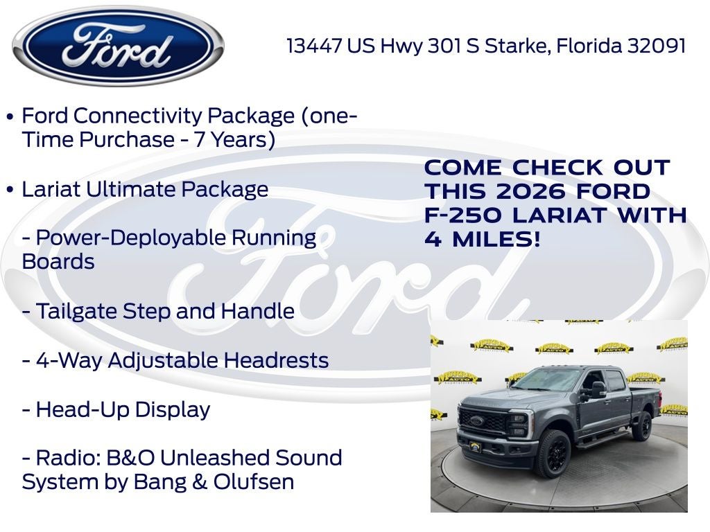 2026 Ford F-250SD Lariat 608A