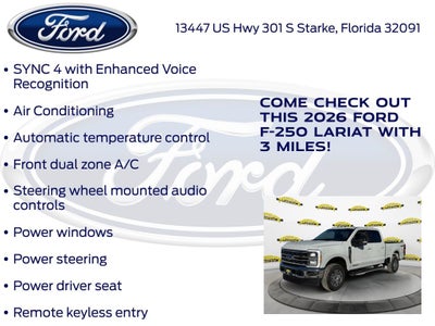 2026 Ford F-250SD Lariat 608A