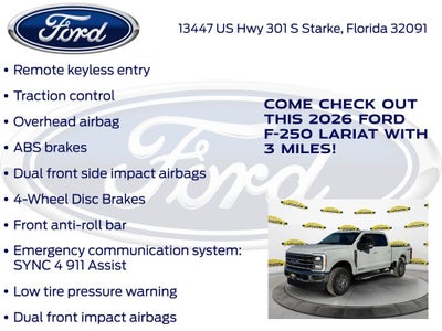 2026 Ford F-250SD Lariat 608A