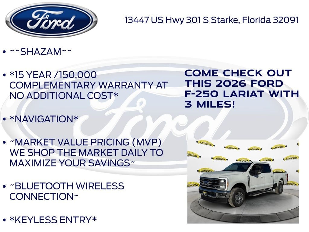 2026 Ford F-250SD Lariat 608A