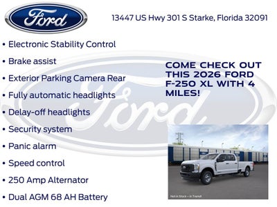 2026 Ford F-250SD XL 600A