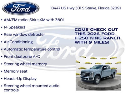2026 Ford F-250SD King Ranch 700A