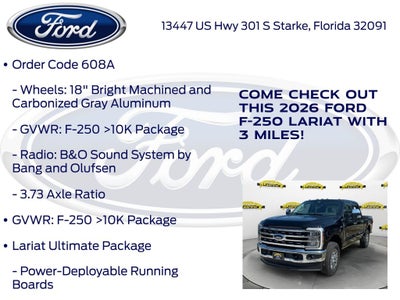 2026 Ford F-250SD Lariat 608A