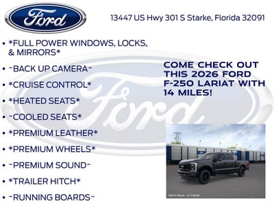 2026 Ford F-250SD Lariat 608A