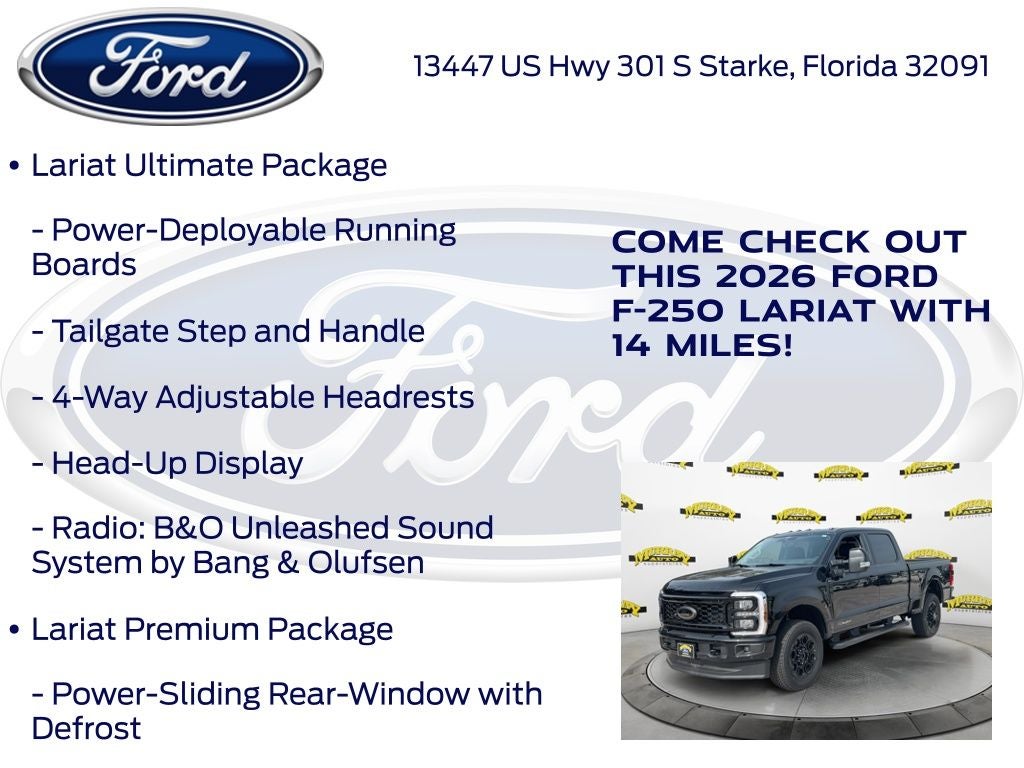 2026 Ford F-250SD Lariat 608A
