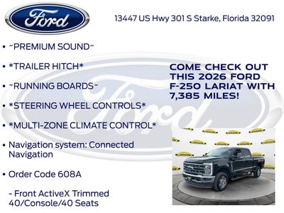 2026 Ford F-250SD Lariat
