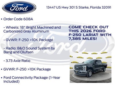 2026 Ford F-250SD Lariat