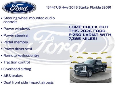 2026 Ford F-250SD Lariat