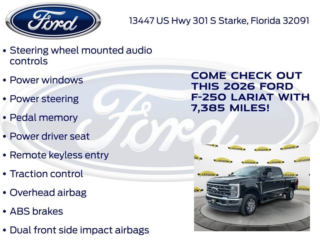 2026 Ford F-250SD Lariat